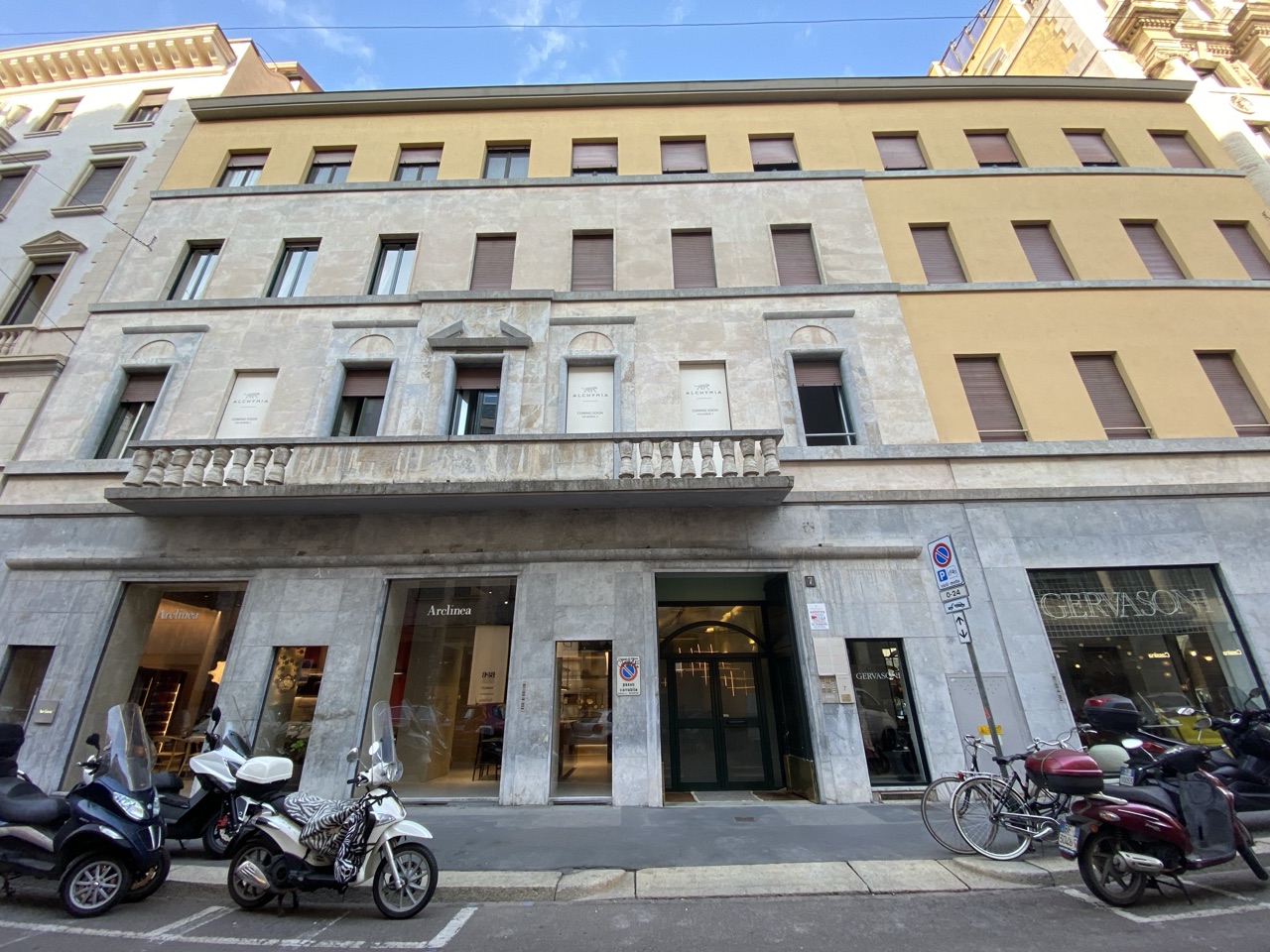 La sede in Via Durini