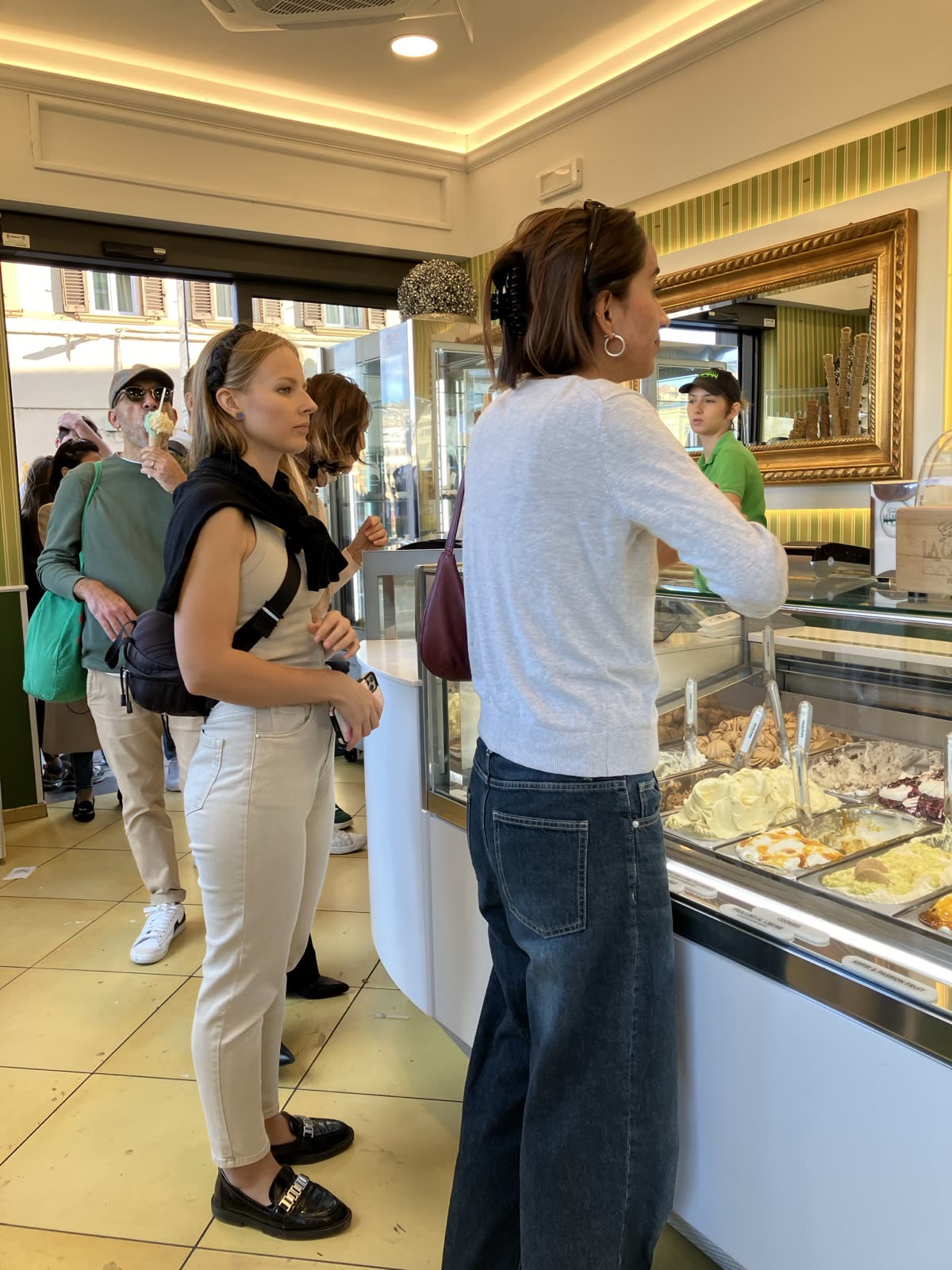 Tour del gelato con gli studenti